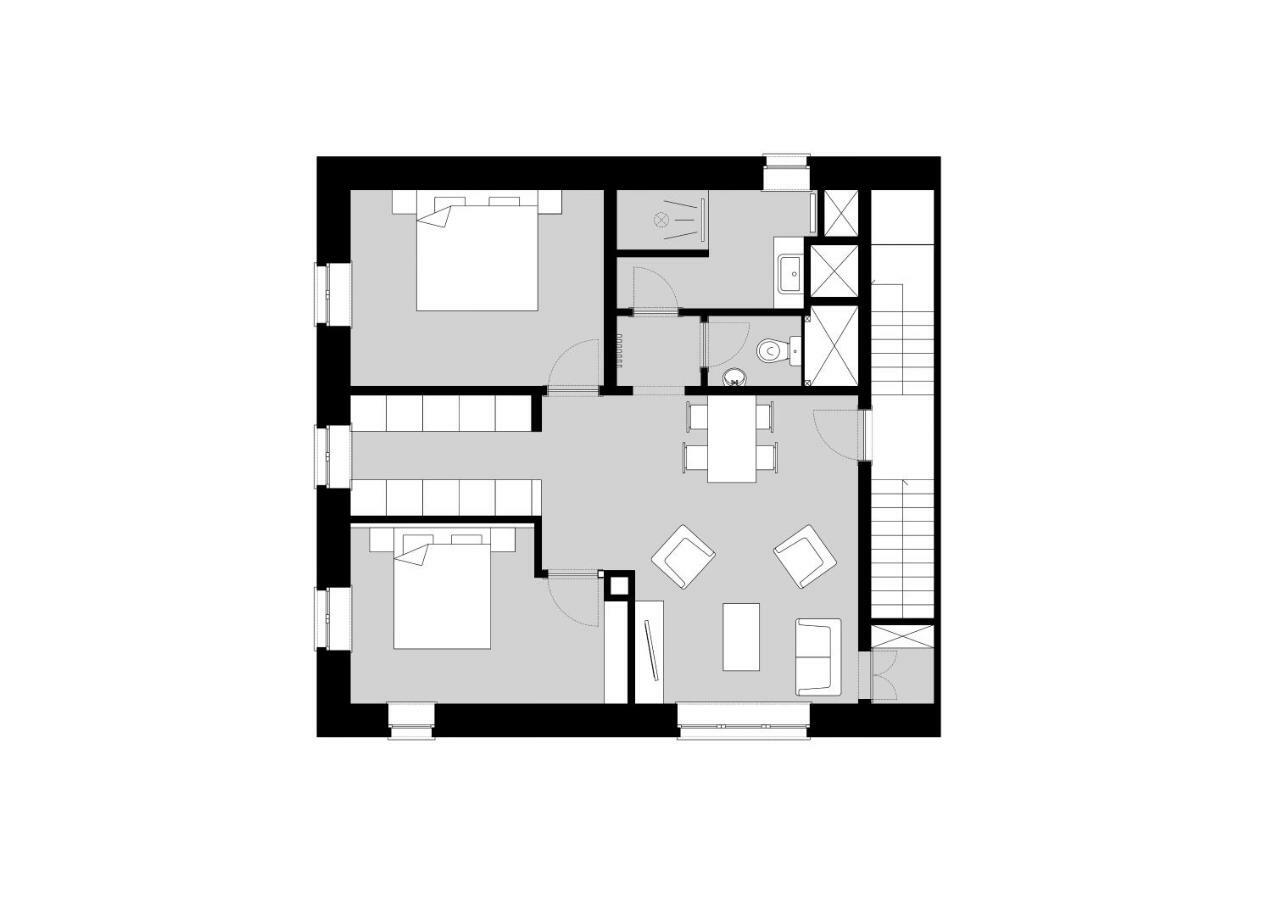 Apartmán (La Parenthese) Hombourg Exteriér fotografie